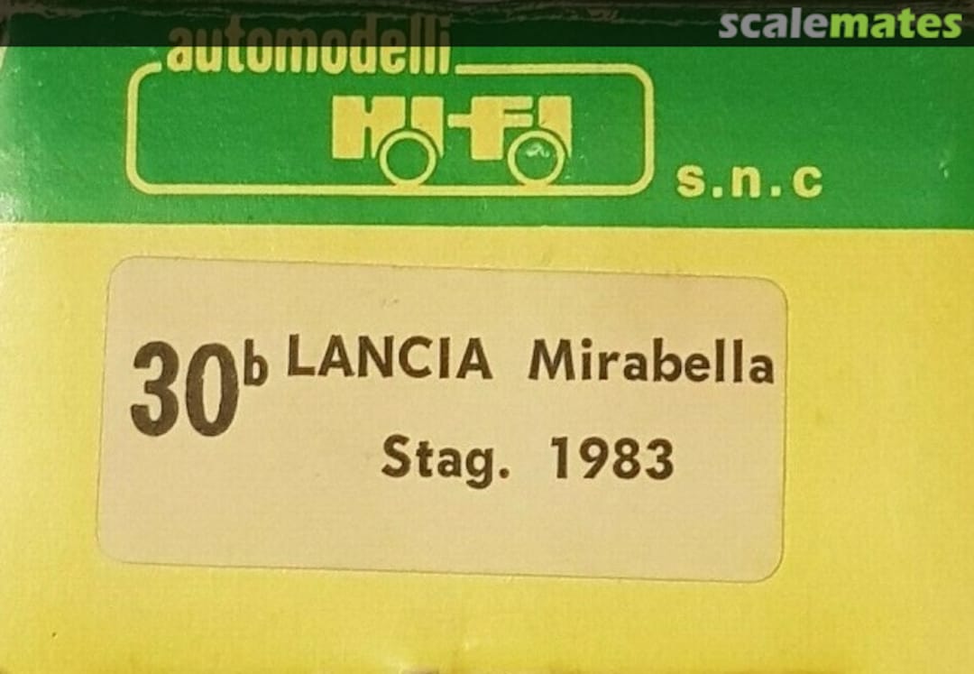 Boxart Lancia LC2 "ELICENT" 30B Hi Fi Automodelli Boxart Lancia LC2 "ELICENT" 30B Hi Fi Automodelli