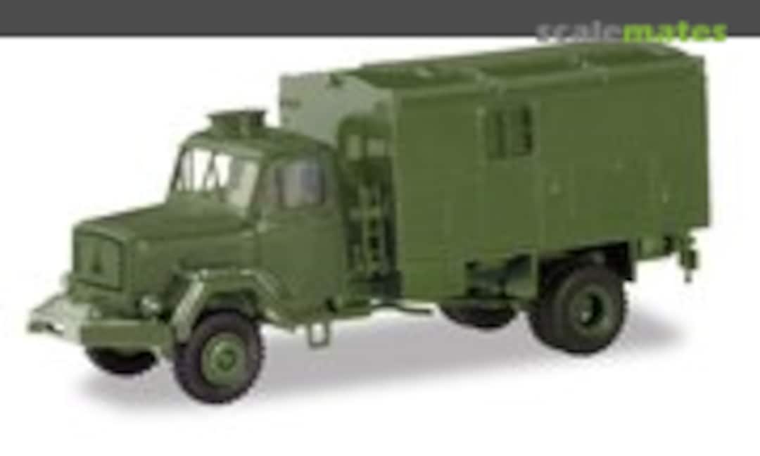 1:87 Magirus 7500 Jupiter mit Koffer, Bundeswehr (Herpa 746649)