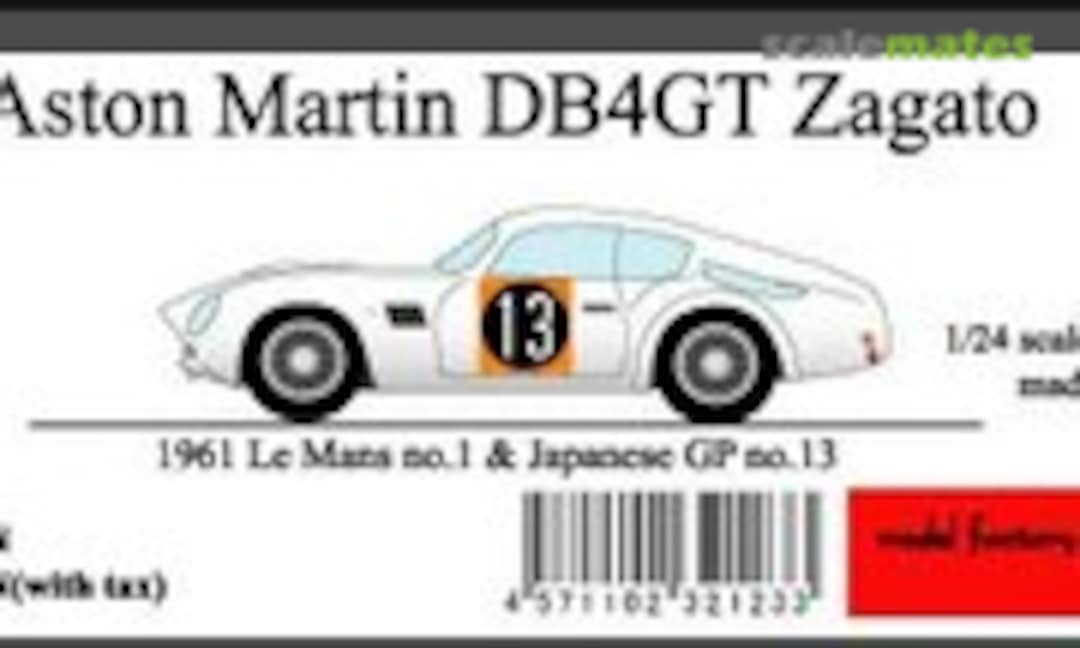 Aston Martin DB4GT Zagato (Model Factory Hiro K-123)