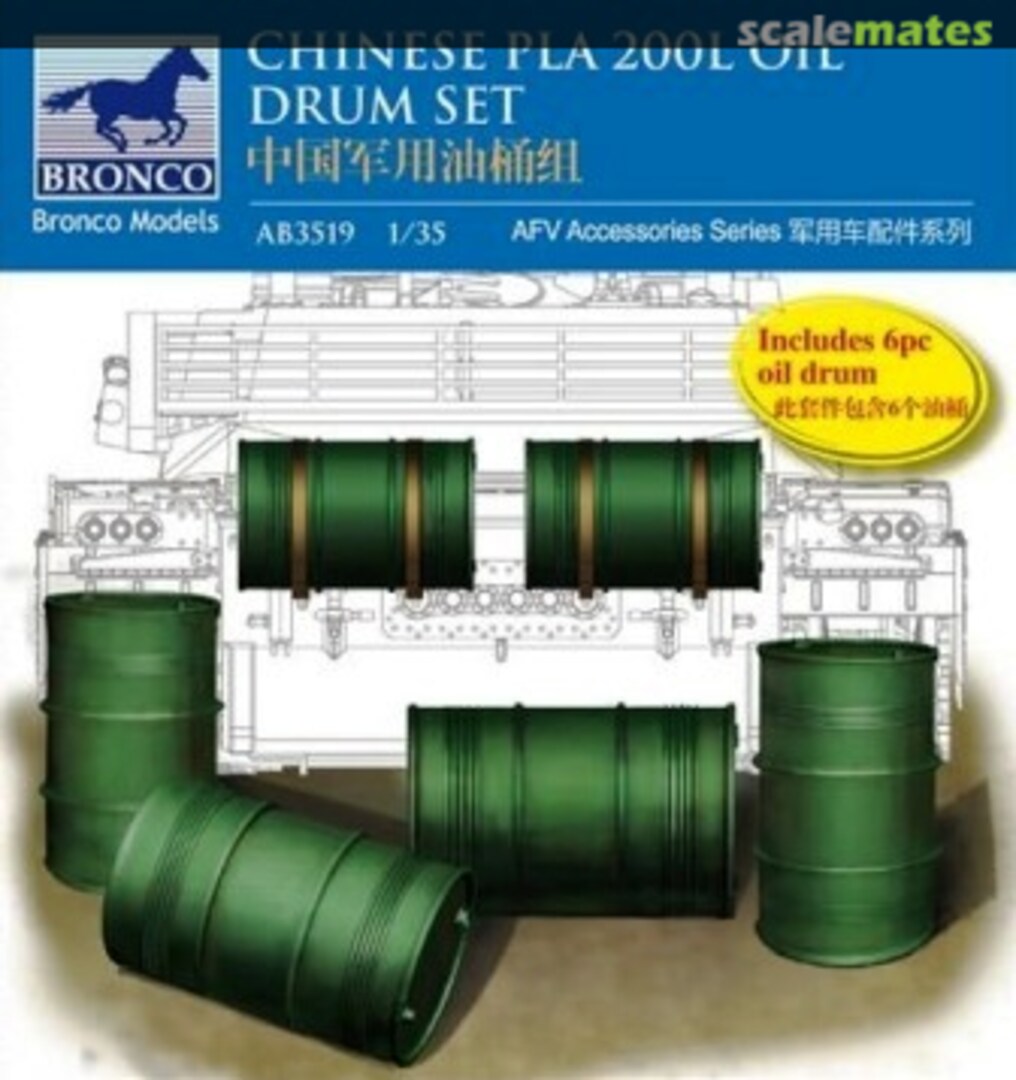 Boxart 200L Oil Drum Set AB3519 Bronco Boxart 200L Oil Drum Set AB3519 Bronco