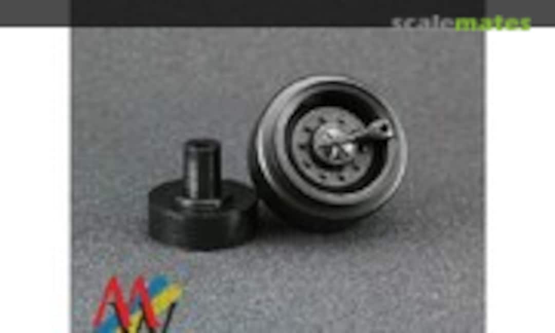 1:43 ID-P284 Rims for Ural-4320 Truck (Maestro Wheels MW43_R_16-20) MW43_R_16-20