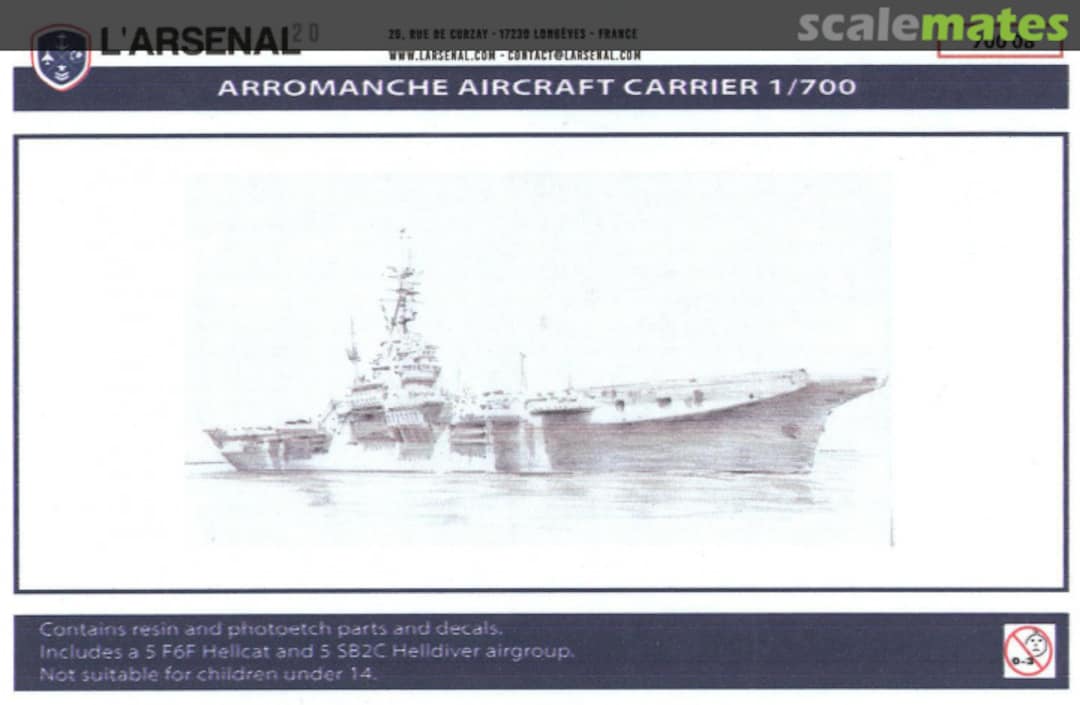 Boxart Arromanche 700 08 L'Arsenal Boxart Arromanche 700 08 L'Arsenal