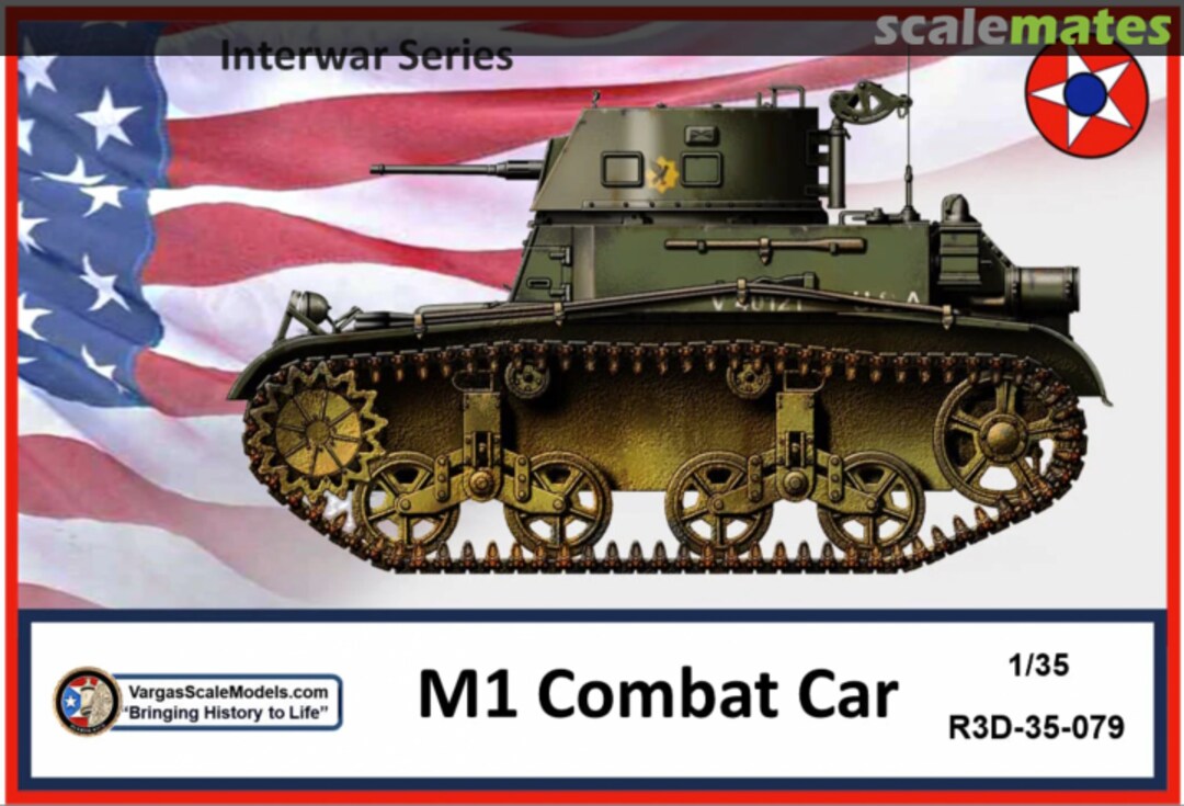 Boxart M1 Combat Car R3D-35-079 Vargas Scale Models Boxart M1 Combat Car R3D-35-079 Vargas Scale Models