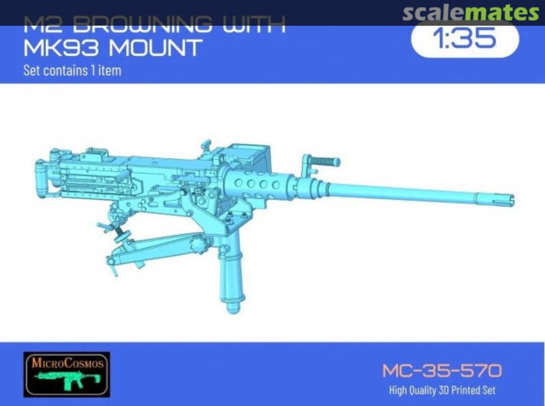 Boxart M2 browning with MK93 mount MC-35-570 3D MicroCosmos Boxart M2 browning with MK93 mount MC-35-570 3D MicroCosmos
