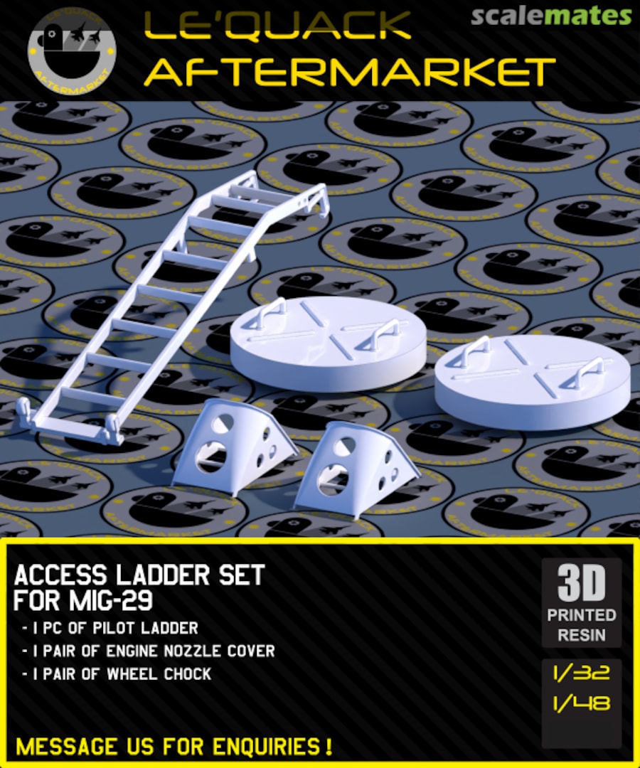 Boxart Access Ladder Set for Mig-29  Le'Quack Aftermarket