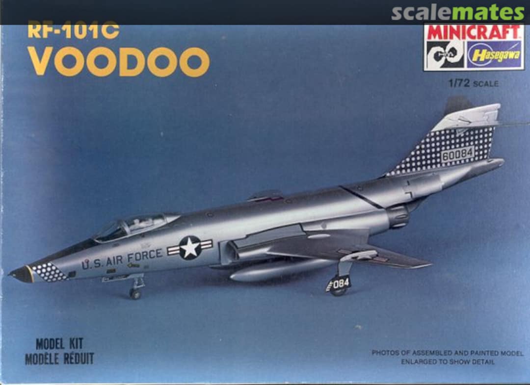 Boxart RF-101C Voodoo 1037 Minicraft Hasegawa Boxart RF-101C Voodoo 1037 Minicraft Hasegawa