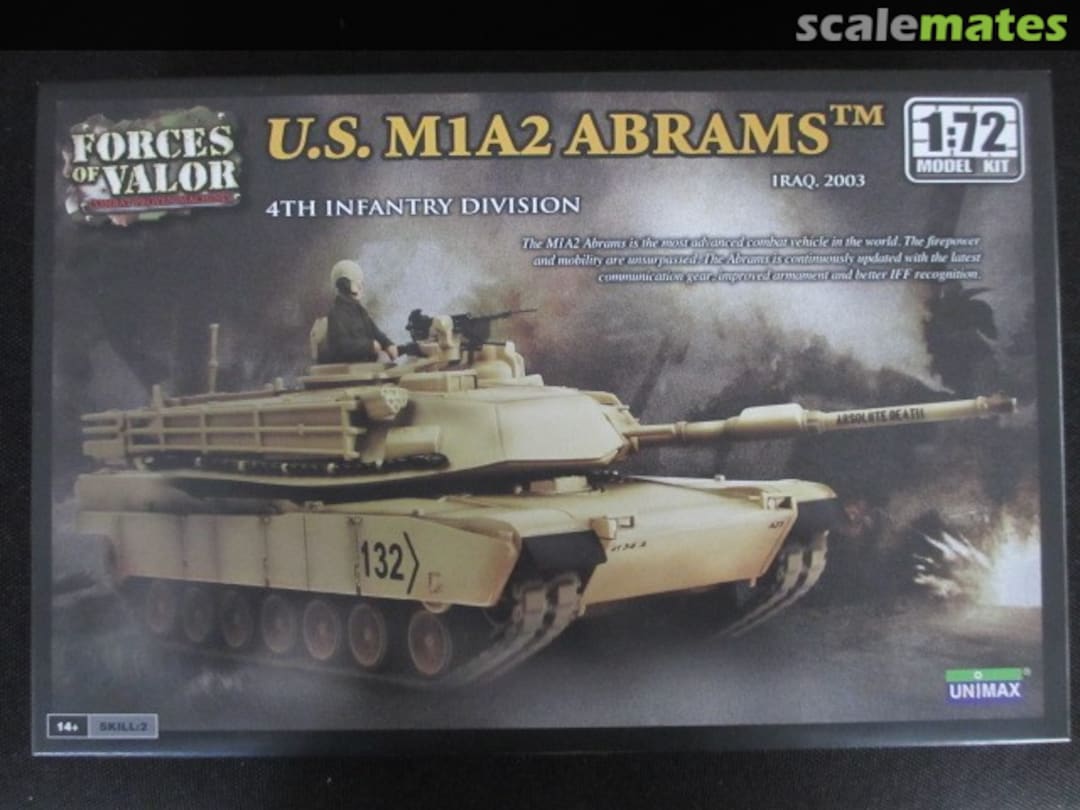 Boxart U.S. M1A2 Abrams 87015 Forces of Valor Boxart U.S. M1A2 Abrams 87015 Forces of Valor