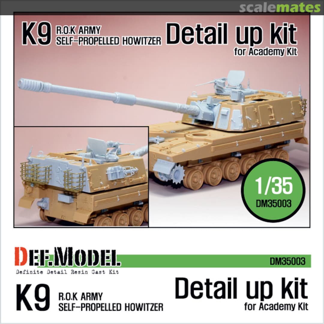 Boxart K9 ROK Army SPH Detail Up Set DM35003 Def.Model Boxart K9 ROK Army SPH Detail Up Set DM35003 Def.Model