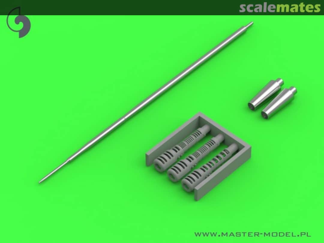 Boxart MiG-19S (Farmer C) - gun barrels set & pitot tube AM-32-071 Master