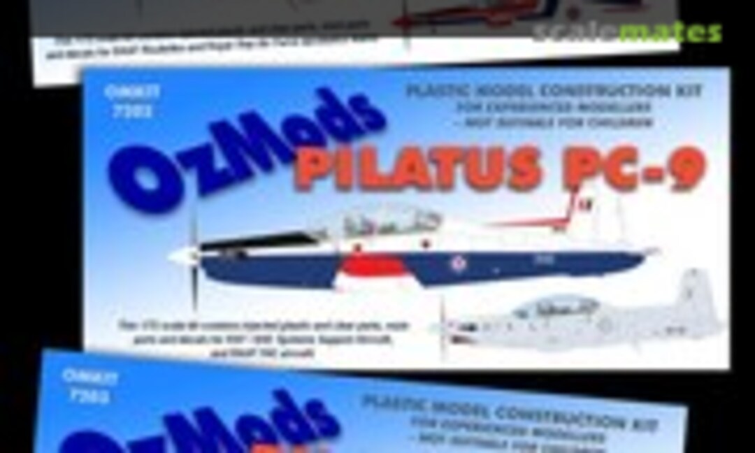 1:72 Pilatus PC-9 (OzMods 7201; 7202; 7203)