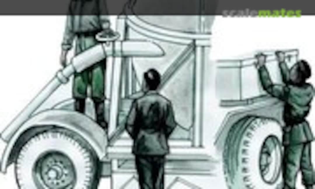 1:72 Wernher Von Braun & V2 Rocket Research Team (3 fig.) (CMK F72283) F72283