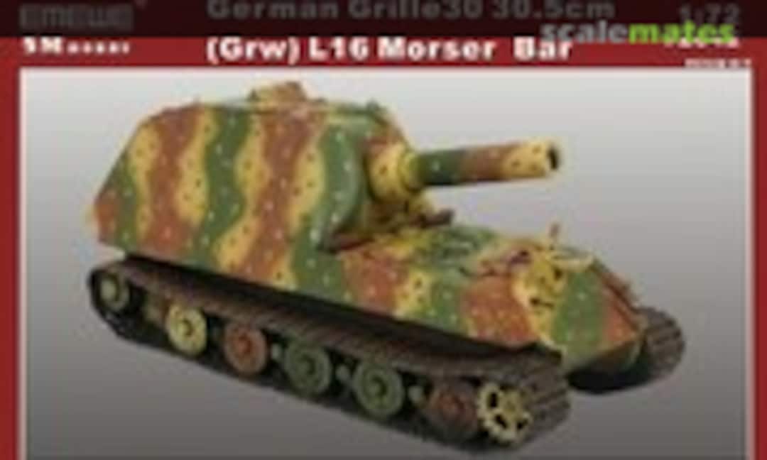 1:72 German Grille 30 30.5cm (Grw) L16 Mörser Bär (5M Hobby 72042) 72042