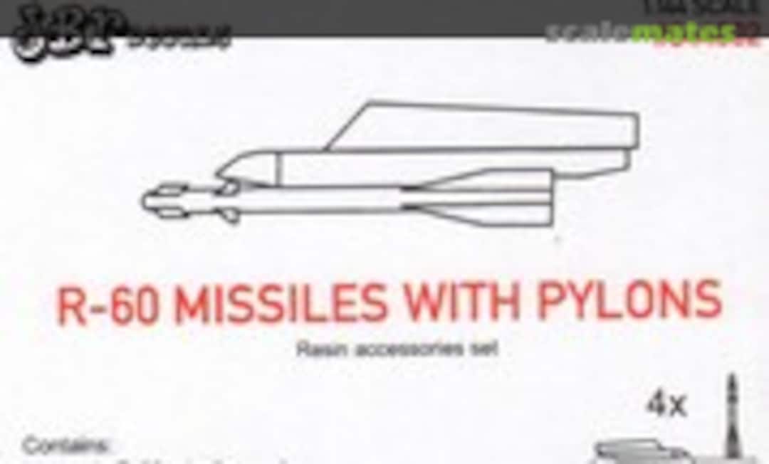 1:144 R-60 missiles + pylons (JBr Decals 844002) 844002