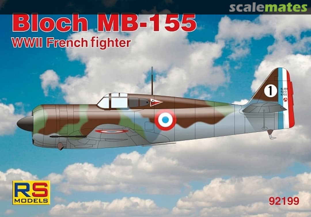 Boxart Bloch MB-155 92199 RS Models