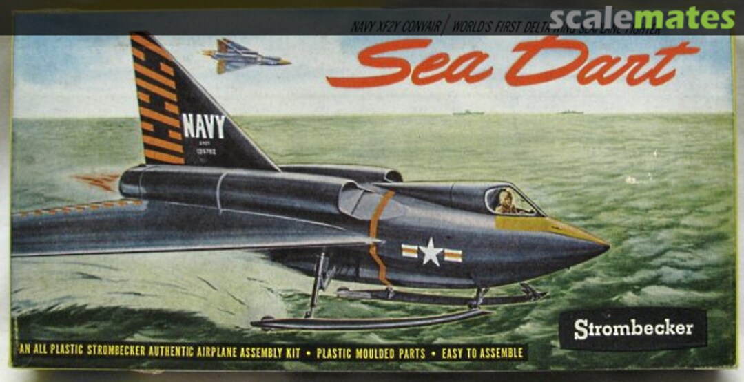 Boxart Sea Dart D25-100 Strombecker Boxart Sea Dart D25-100 Strombecker