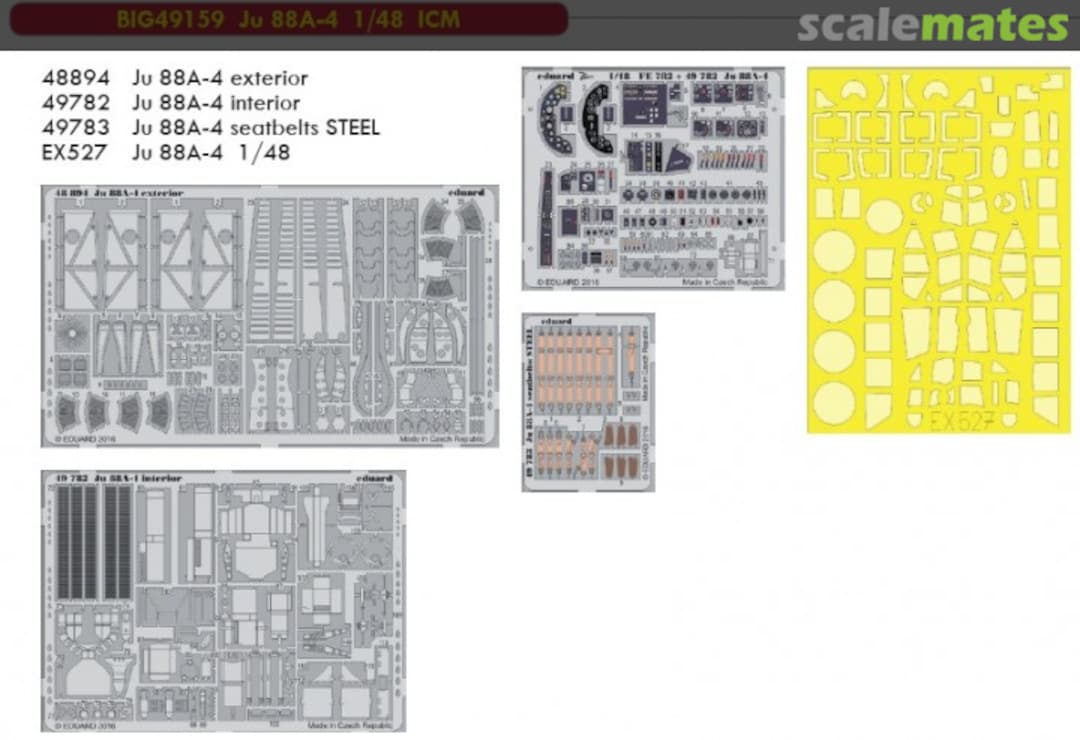 Boxart Ju 88A-4 BIG49159 Eduard Boxart Ju 88A-4 BIG49159 Eduard