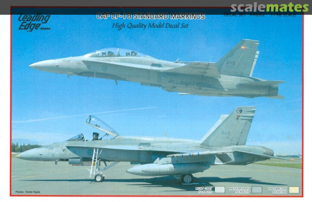Boxart CAF CF-18 Standard Markings 48.62 Leading Edge