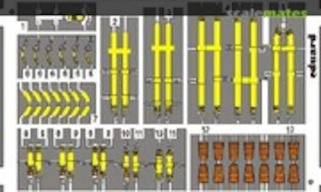 1:48 Seatbelts Luftwaffe WWII Bombers (Eduard 49003)