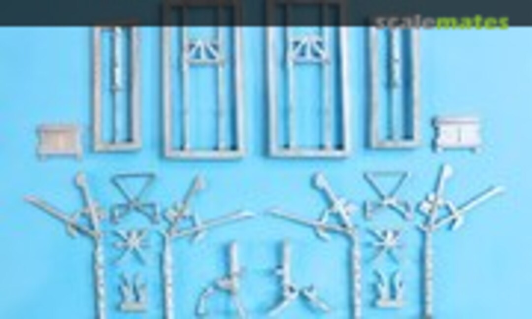 1:48 Bristol Beaufighter TF.X Landing Gear (Scale Aircraft Conversions 48364) 48364