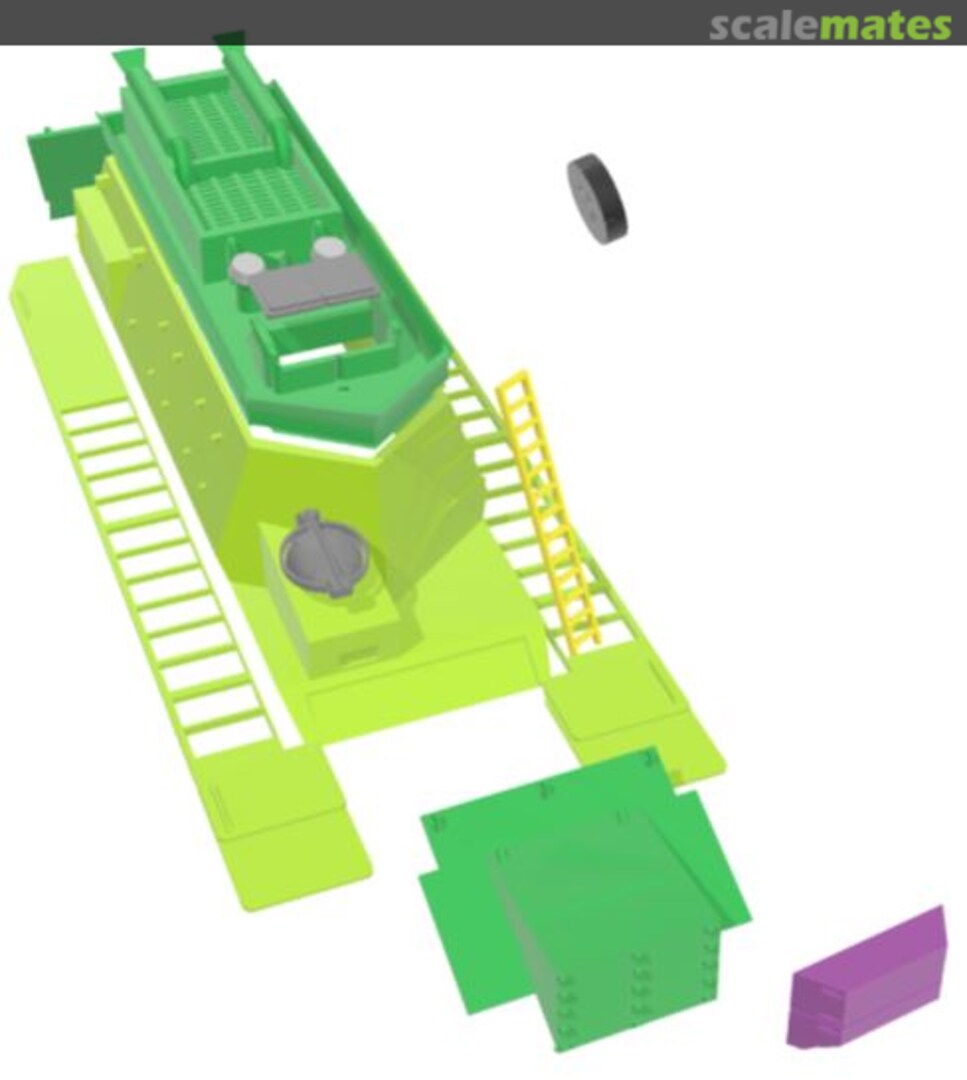 Boxart Centurion BARV conversion 3d print db35001 Dragonbadger Models