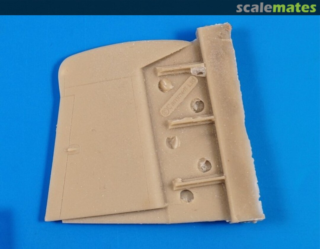 Boxart Canberra replacement rudder MST48027 MasterCasters Boxart Canberra replacement rudder MST48027 MasterCasters