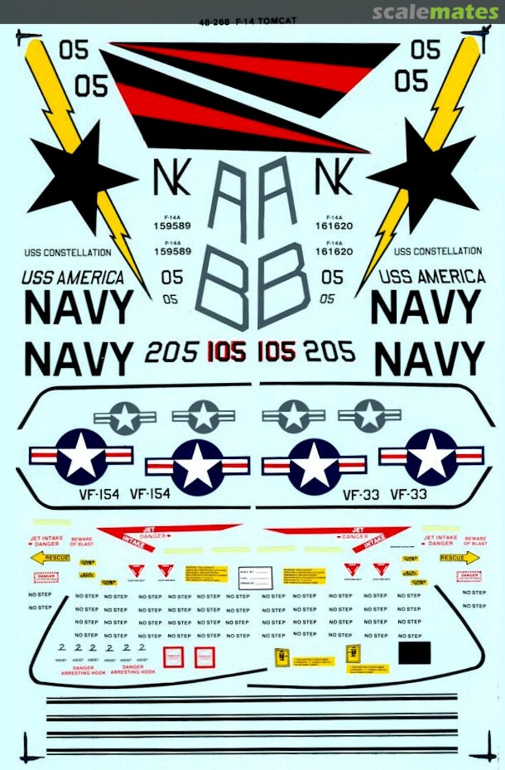 Boxart F-14 Tomcat 48-268 Microscale Boxart F-14 Tomcat 48-268 Microscale