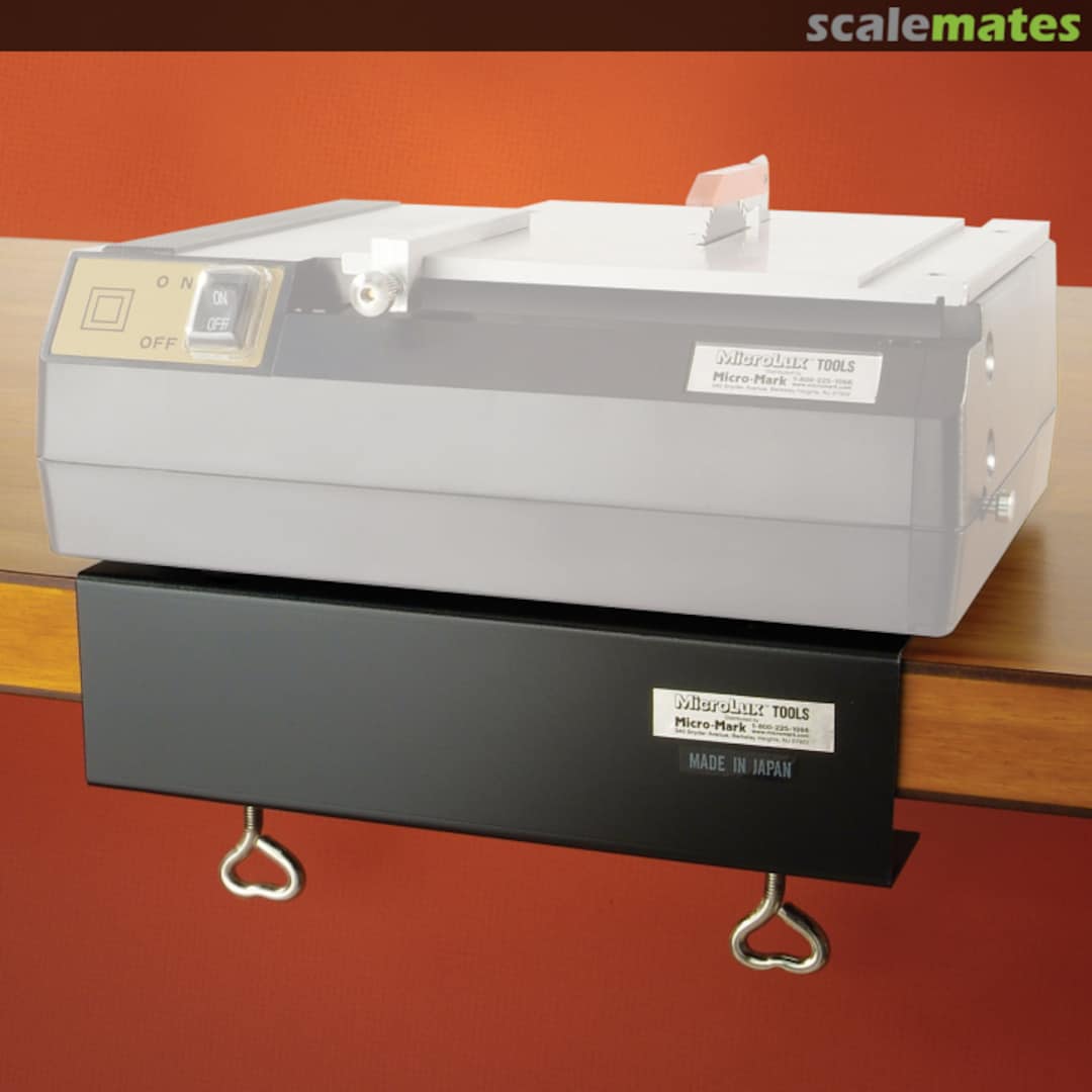 Boxart Easy-Mount Bench Bracket For MicroLux Saws 81387 Micro-Mark