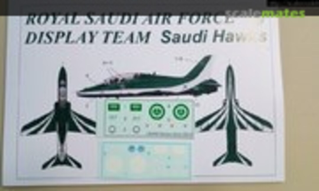 1:72 Saudi Hawks (UpRise Decal UR7292) UR7292