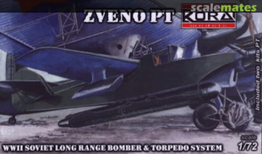 Boxart Zveno PT - WWII Soviet Long Range Bomber & Torpedo System 7268 Kora Models Boxart Zveno PT - WWII Soviet Long Range Bomber & Torpedo System 7268 Kora Models
