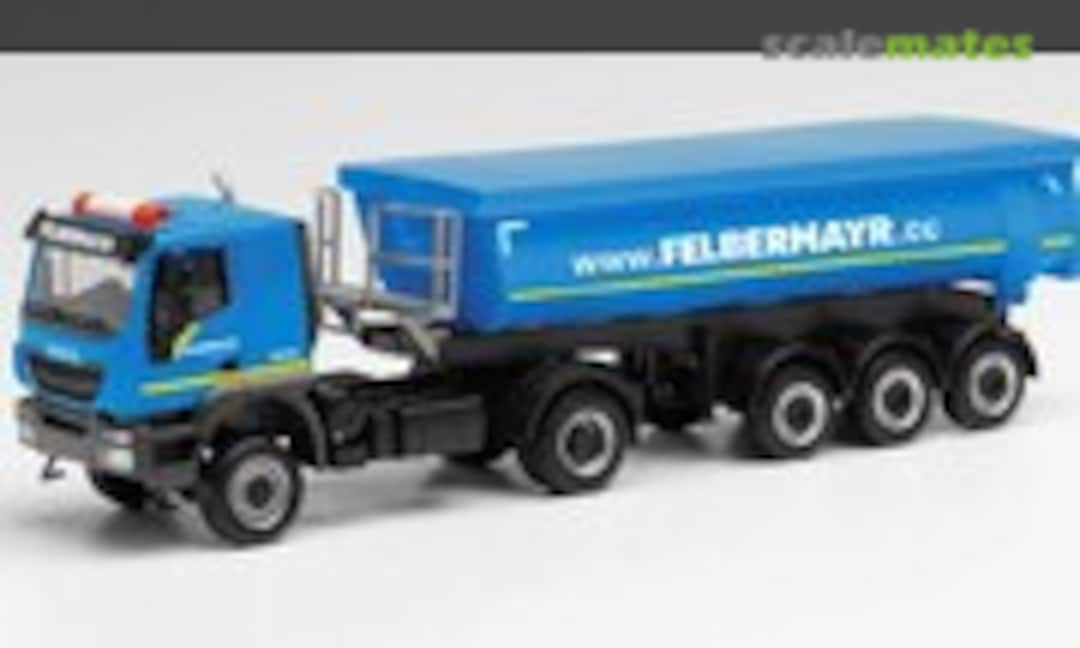 1:87 Iveco Trakker 4x4 Thermomulden-Sattelzug &quot;Felbermayr&quot; (Herpa 312875)