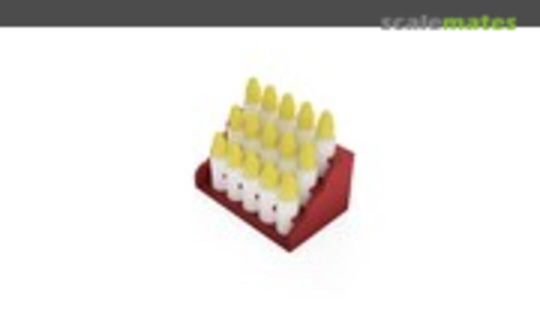 No 17ml Paint Rack (Bulldog Models BM-17ml-Rack) BM-17ml-Rack