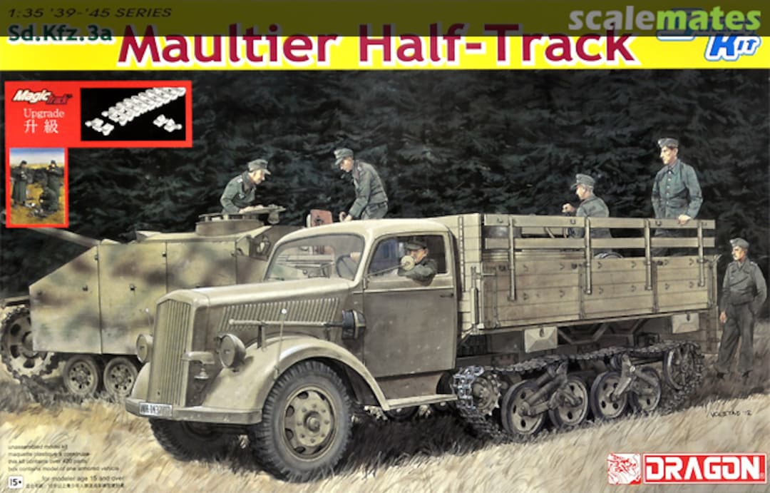 Boxart Sd.Kfz.3a Maultier Half-Track 6761F Dragon Boxart Sd.Kfz.3a Maultier Half-Track 6761F Dragon