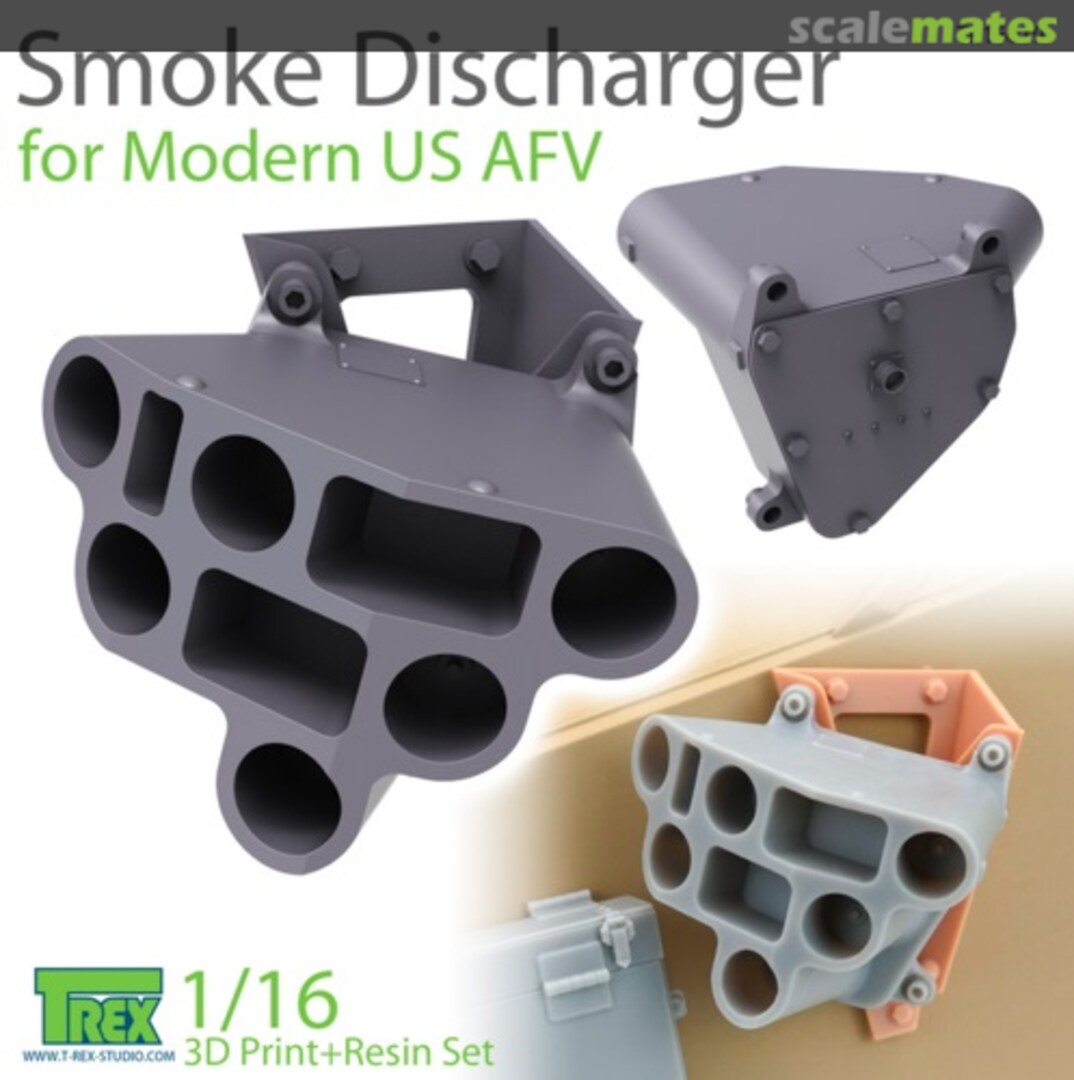 Boxart Smoke Discharger for Modern US AFV 1/16 TR16019 T-Rex Studio Boxart Smoke Discharger for Modern US AFV 1/16 TR16019 T-Rex Studio