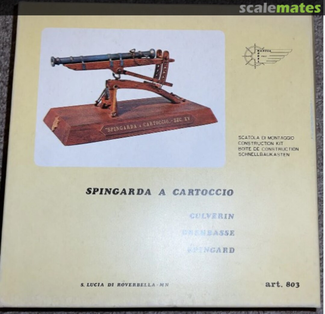 Boxart Spingarda a Cartoccio 803 Mantua Model Boxart Spingarda a Cartoccio 803 Mantua Model