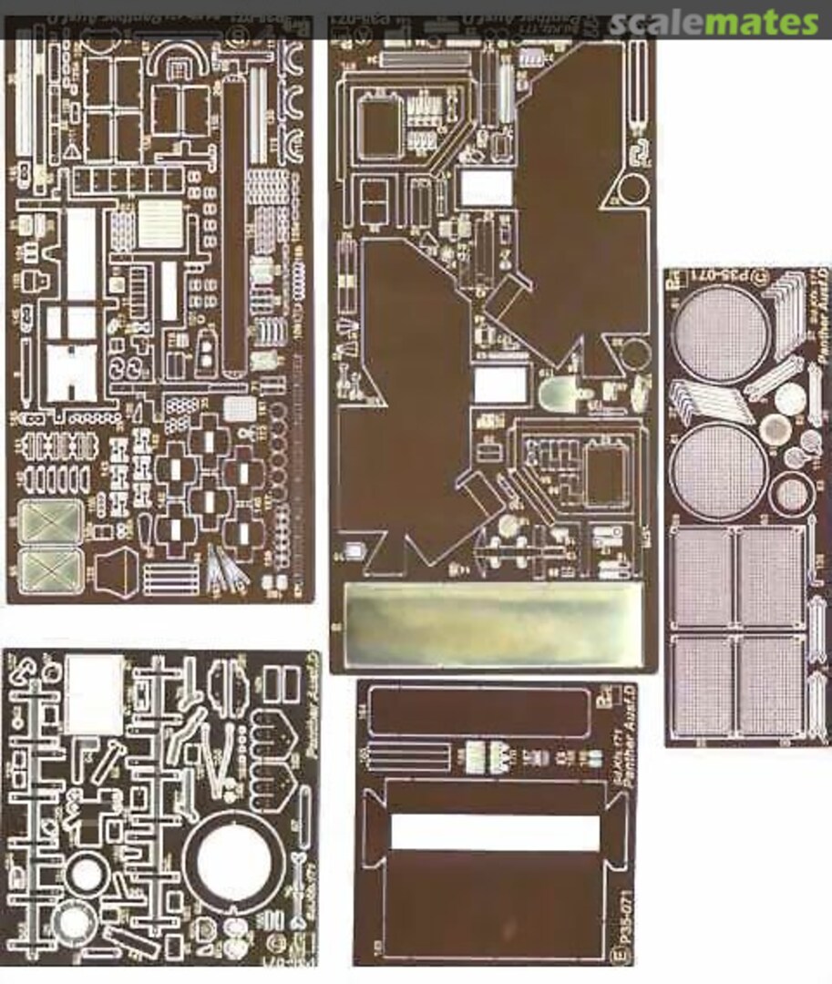 Boxart SdKfz 171 Panther Ausf. D P35-071 Part Boxart SdKfz 171 Panther Ausf. D P35-071 Part