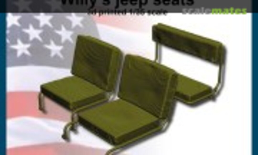 1:35 Willy's jeep seats (FC Model Trend 37301) 37301