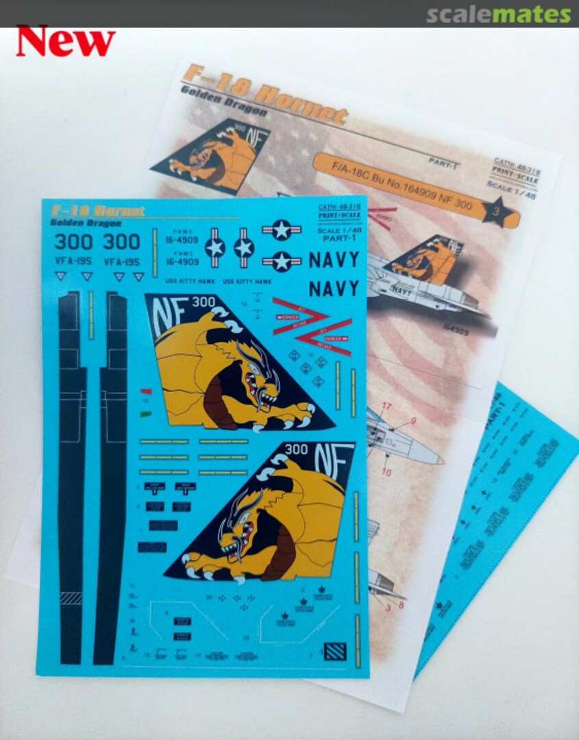 Boxart F-18 Hornet 48-318 Print Scale Boxart F-18 Hornet 48-318 Print Scale
