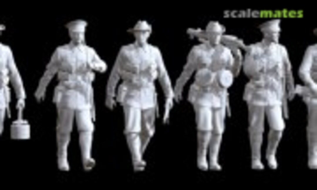 1:48 6 Australisan Soldiers (Peddinghaus-Decals 48150) 48150