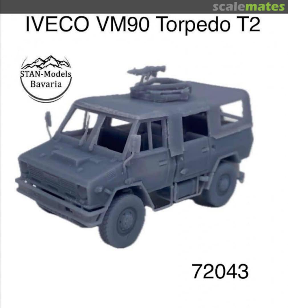 Boxart Iveco VM90 Torpedo T2 72043 STAN-Models Boxart Iveco VM90 Torpedo T2 72043 STAN-Models