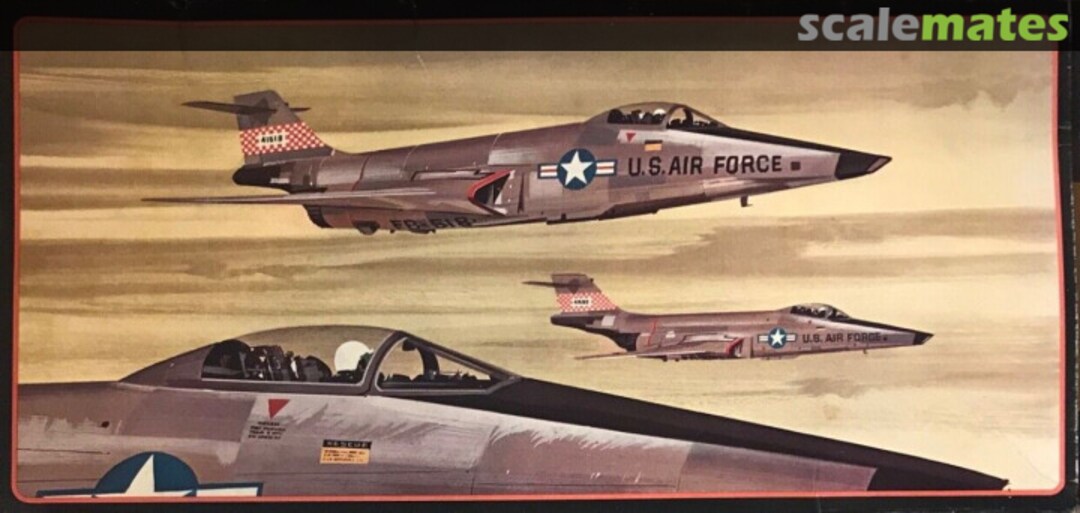 Boxart Mc Donnell RF-101C Voodoo A691-130 AMT-Hasegawa