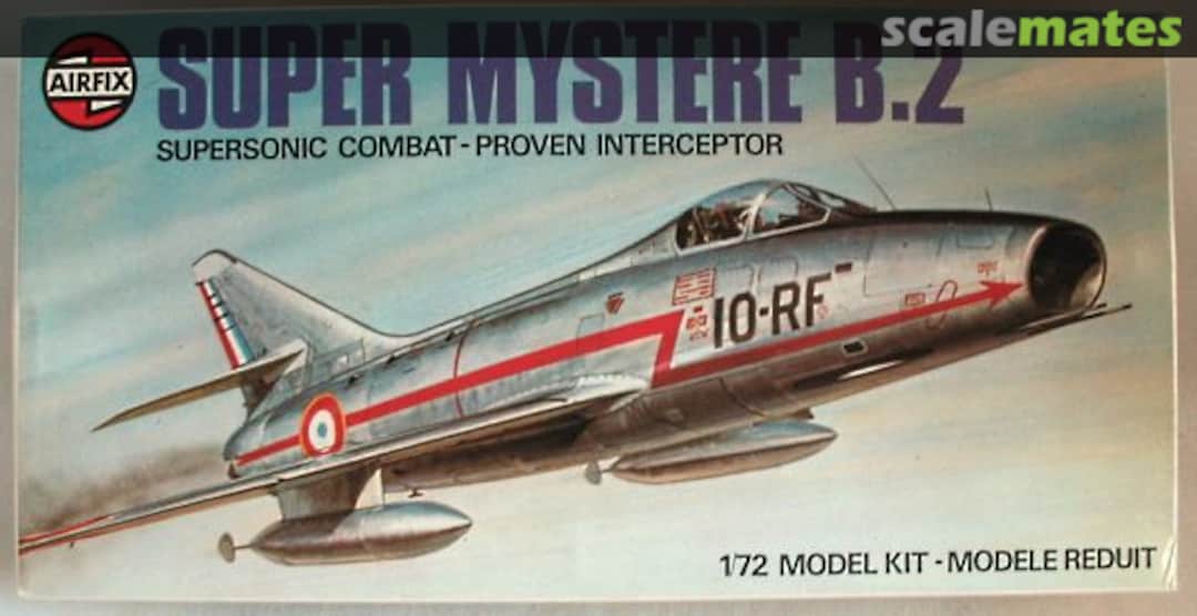 Boxart Super Mystere B.2 03020-3 Airfix Boxart Super Mystere B.2 03020-3 Airfix