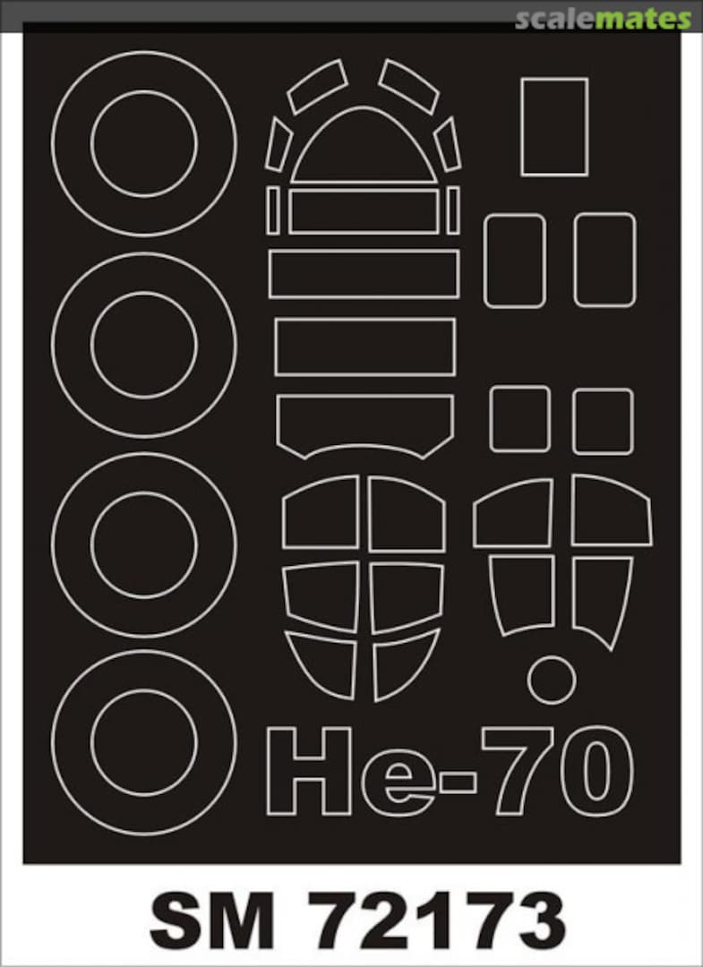 Boxart Heinkel He 70 Blitz SM72173 Montex Boxart Heinkel He 70 Blitz SM72173 Montex