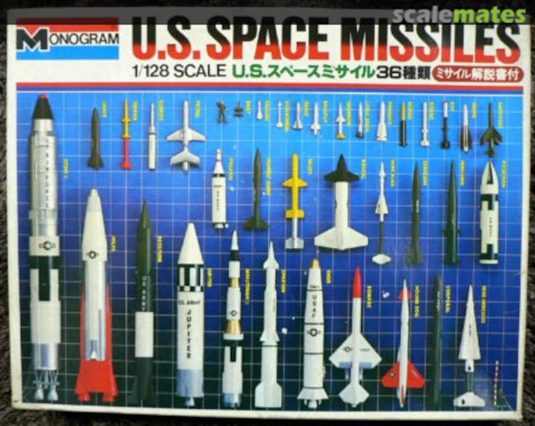 Boxart Space Missiles 6871 Bandai/Monogram Boxart Space Missiles 6871 Bandai/Monogram