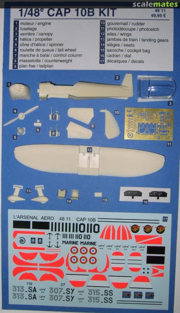 Contents CAP 10B 48 12 L'Arsenal