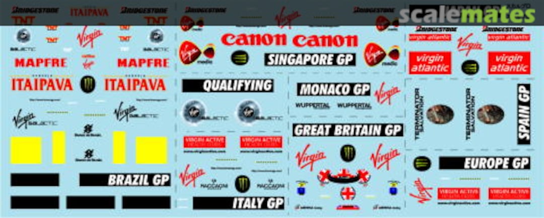 Boxart Brawn GP All About BGP001 Decals DC-540 Museum collection Boxart Brawn GP All About BGP001 Decals DC-540 Museum collection