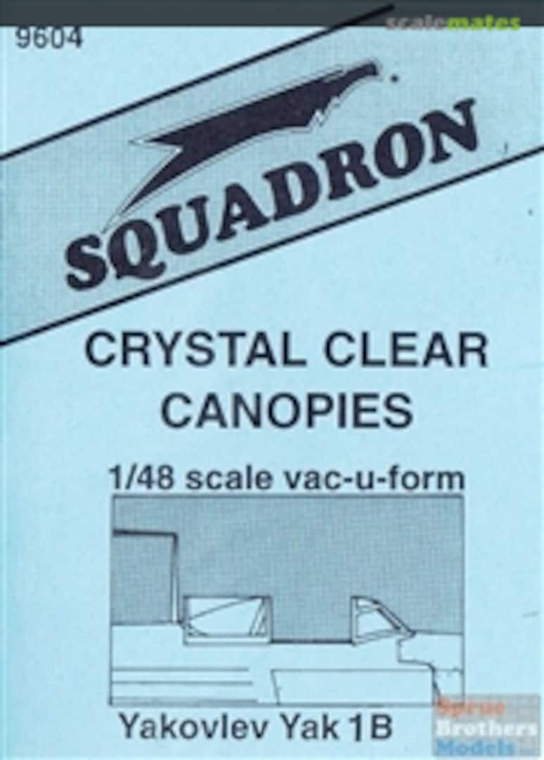 Boxart Canopy - Yakovlev Yak 1B 9604 Squadron Boxart Canopy - Yakovlev Yak 1B 9604 Squadron
