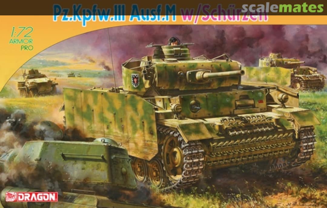 Boxart Pz.Kpfw. III Ausf. M 7323 Dragon Boxart Pz.Kpfw. III Ausf. M 7323 Dragon