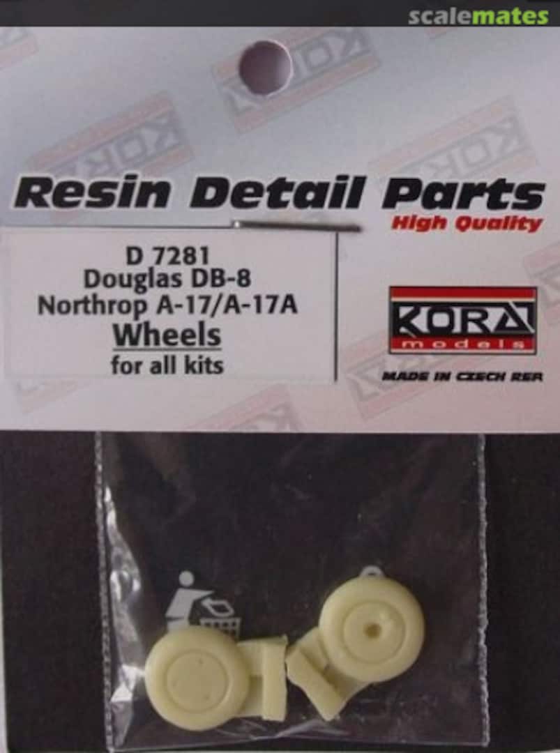 Boxart Douglas DB-8 Northrop A-17/A-17A D7281 Kora Models Boxart Douglas DB-8 Northrop A-17/A-17A D7281 Kora Models