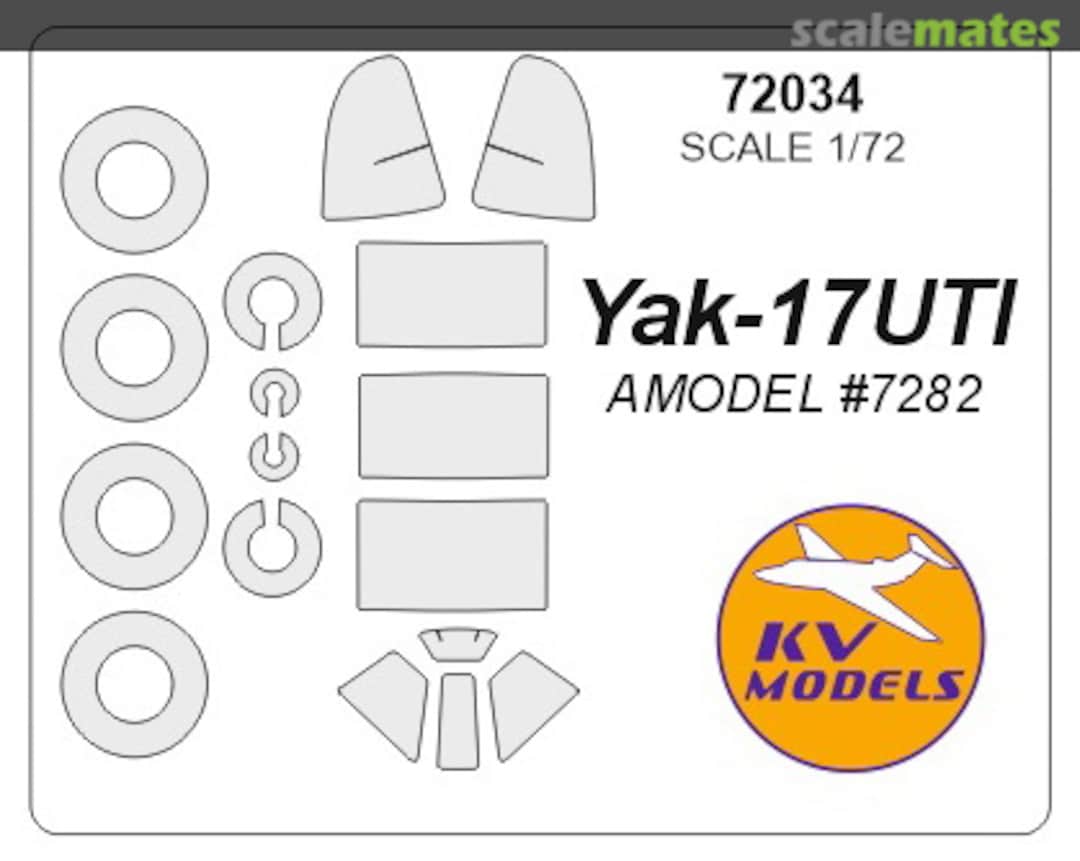 Boxart Yak-17UTI 72034 KV Models Boxart Yak-17UTI 72034 KV Models