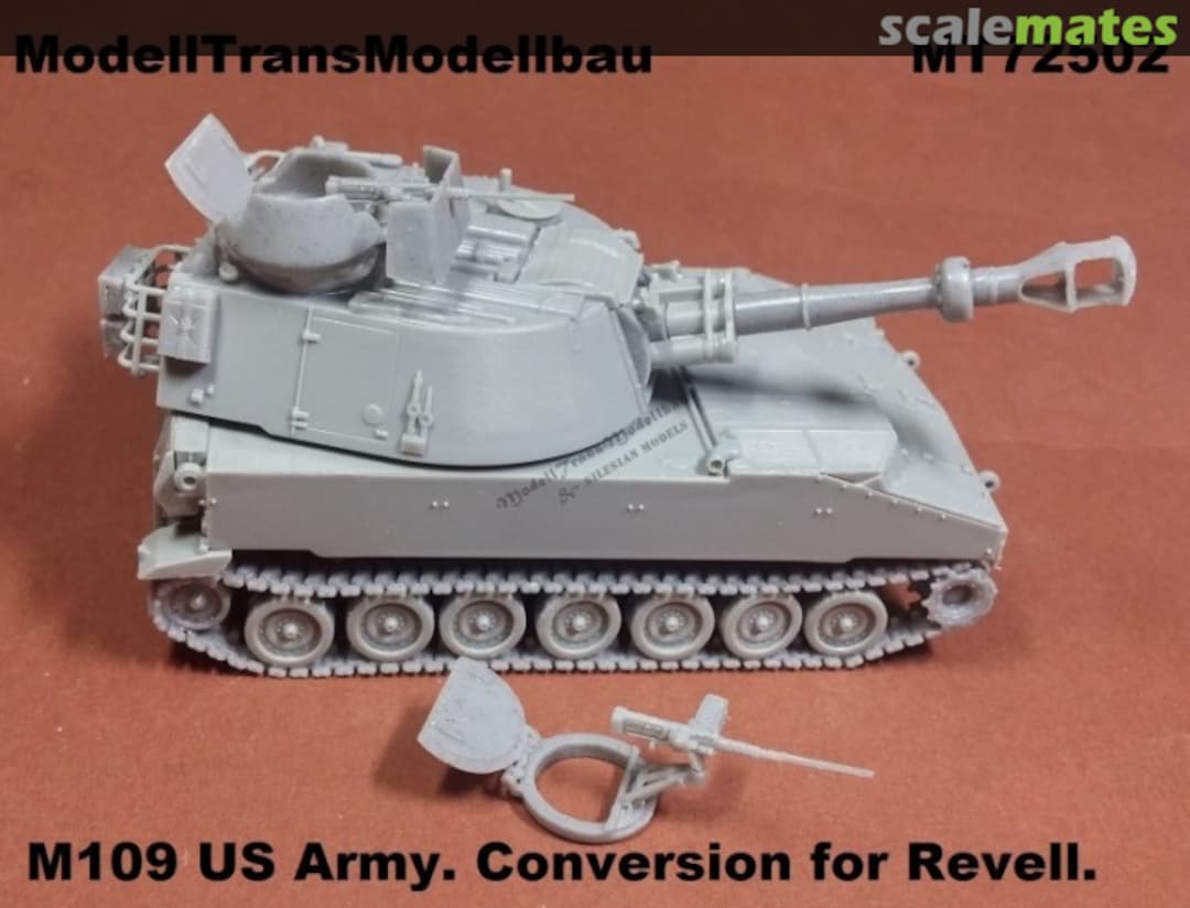 Boxart M109 US Army MT72502 Modell Trans Modellbau Boxart M109 US Army MT72502 Modell Trans Modellbau